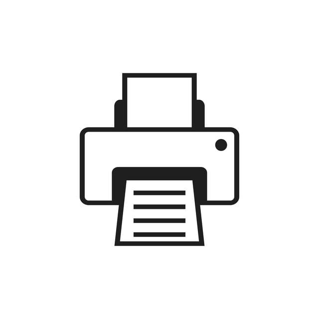 Detail Printer Vector Png Nomer 15