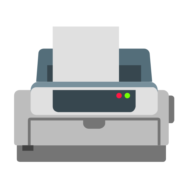 Detail Printer Vector Png Nomer 28