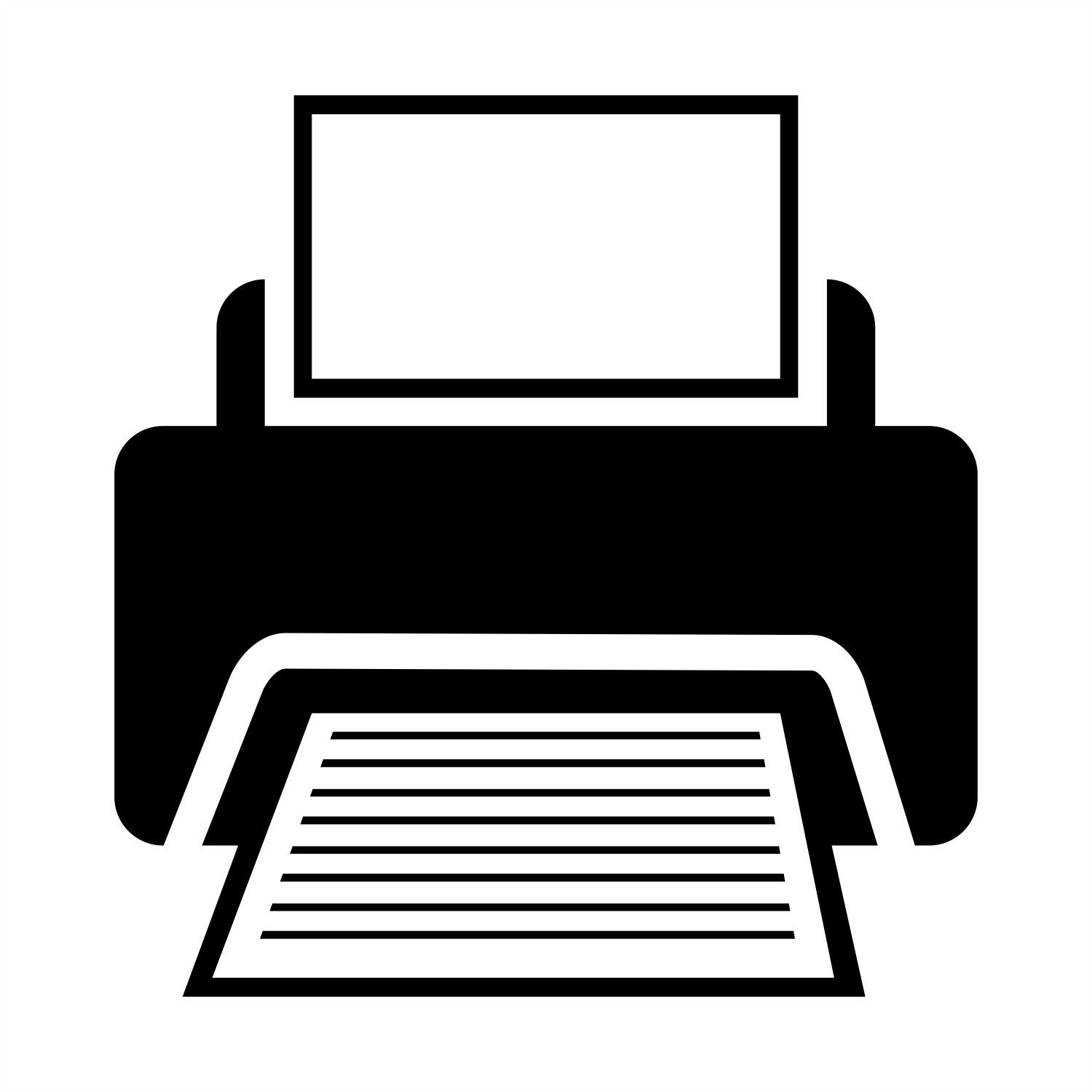 Detail Printer Vector Png Nomer 6