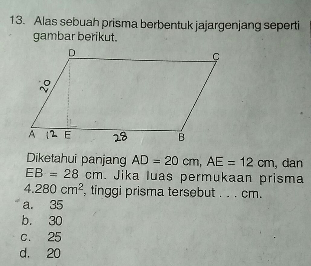 Detail Prisma Jajar Genjang Nomer 10