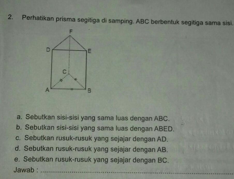 Detail Prisma Segitiga Sama Sisi Nomer 17