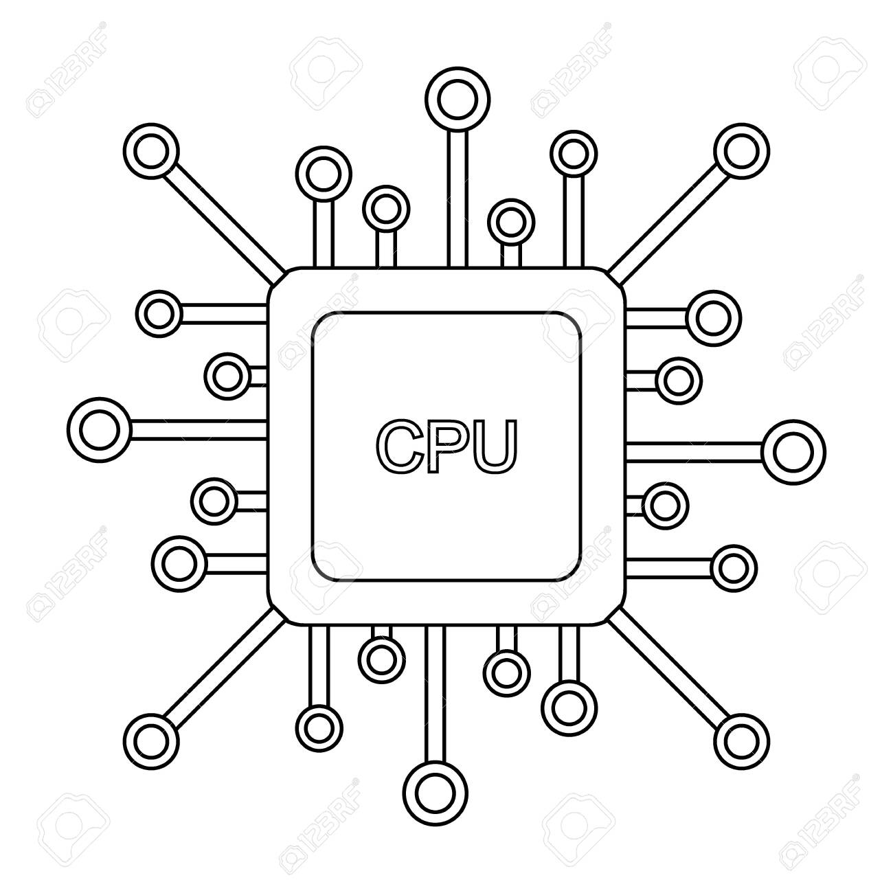 Detail Processor Clipart Nomer 48