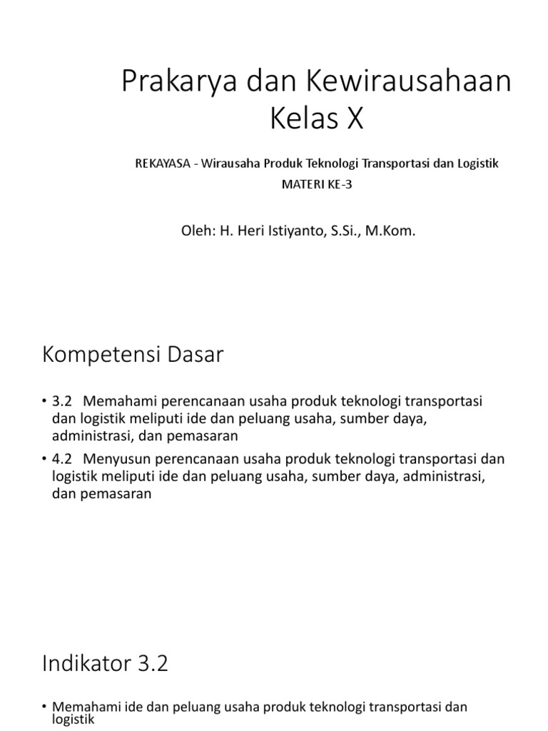 Detail Produk Teknologi Transportasi Dan Logistik Nomer 54