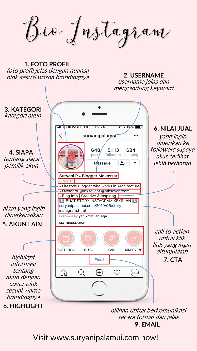 Detail Profil Ig Keren Nomer 42