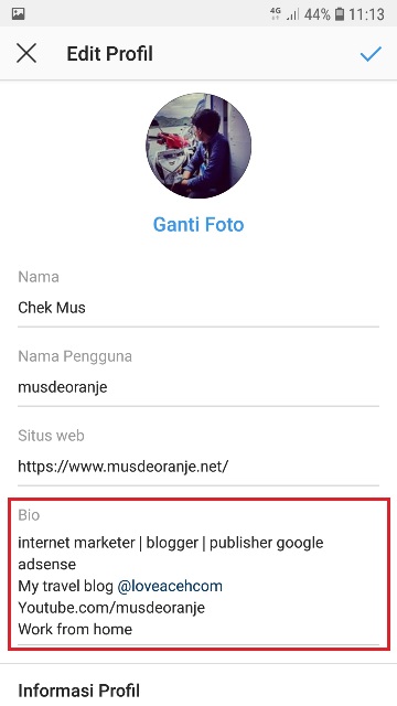 Detail Profil Ig Yang Bagus Nomer 34