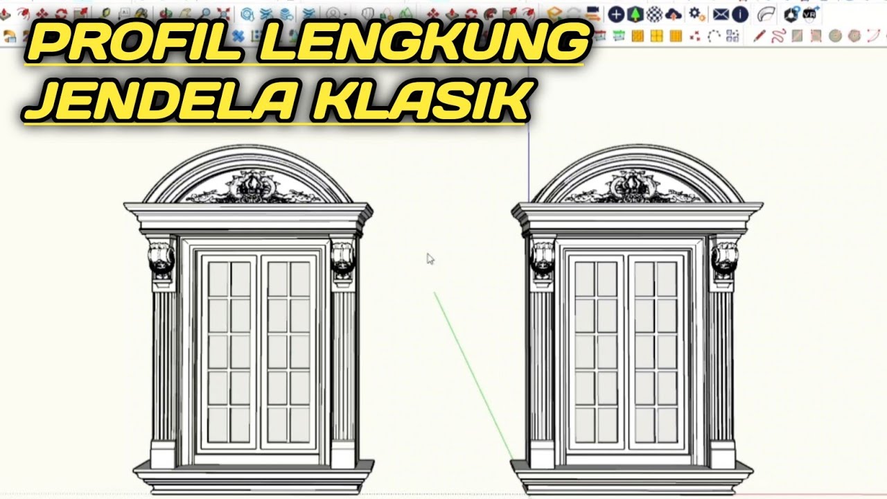 Detail Profil Jendela Rumah Klasik Nomer 6