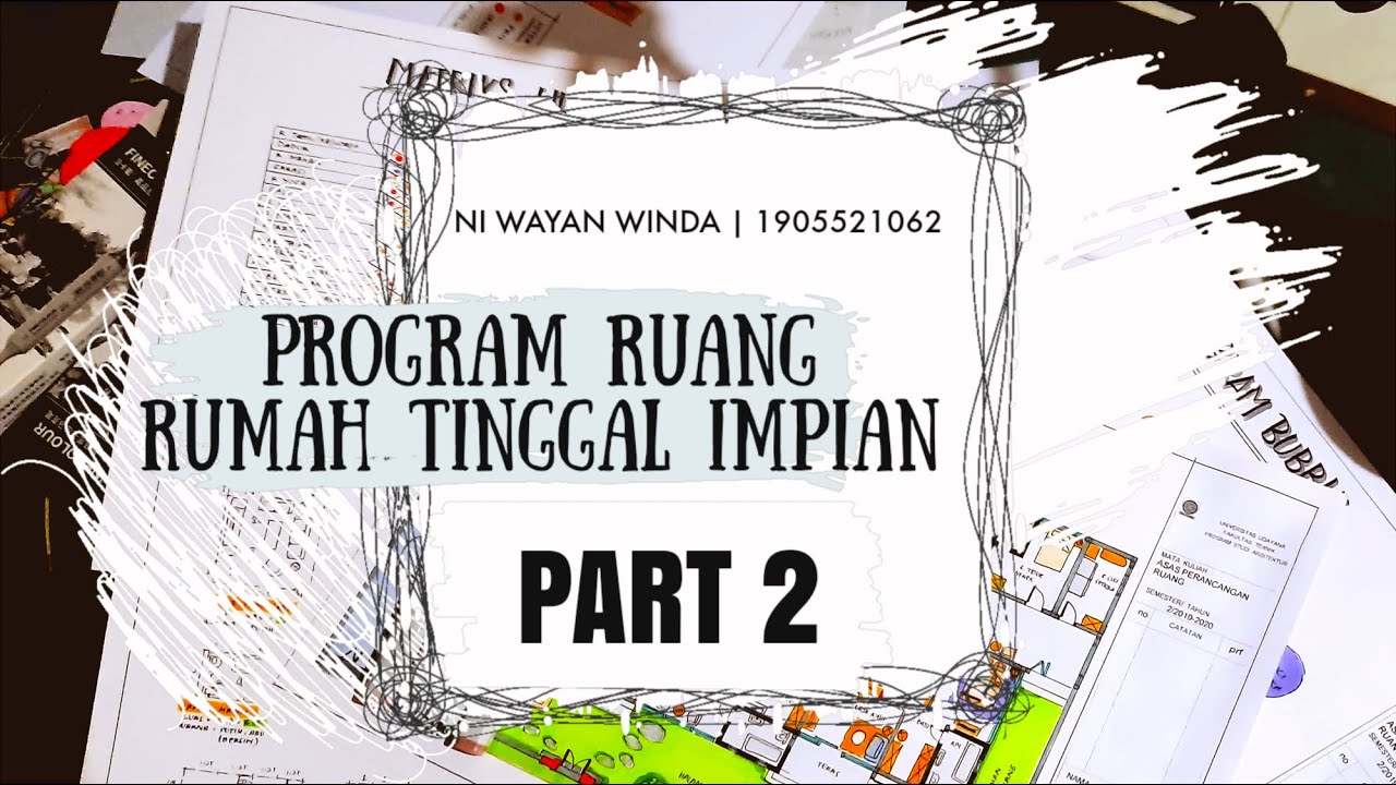 Detail Program Ruang Rumah Tinggal Nomer 25