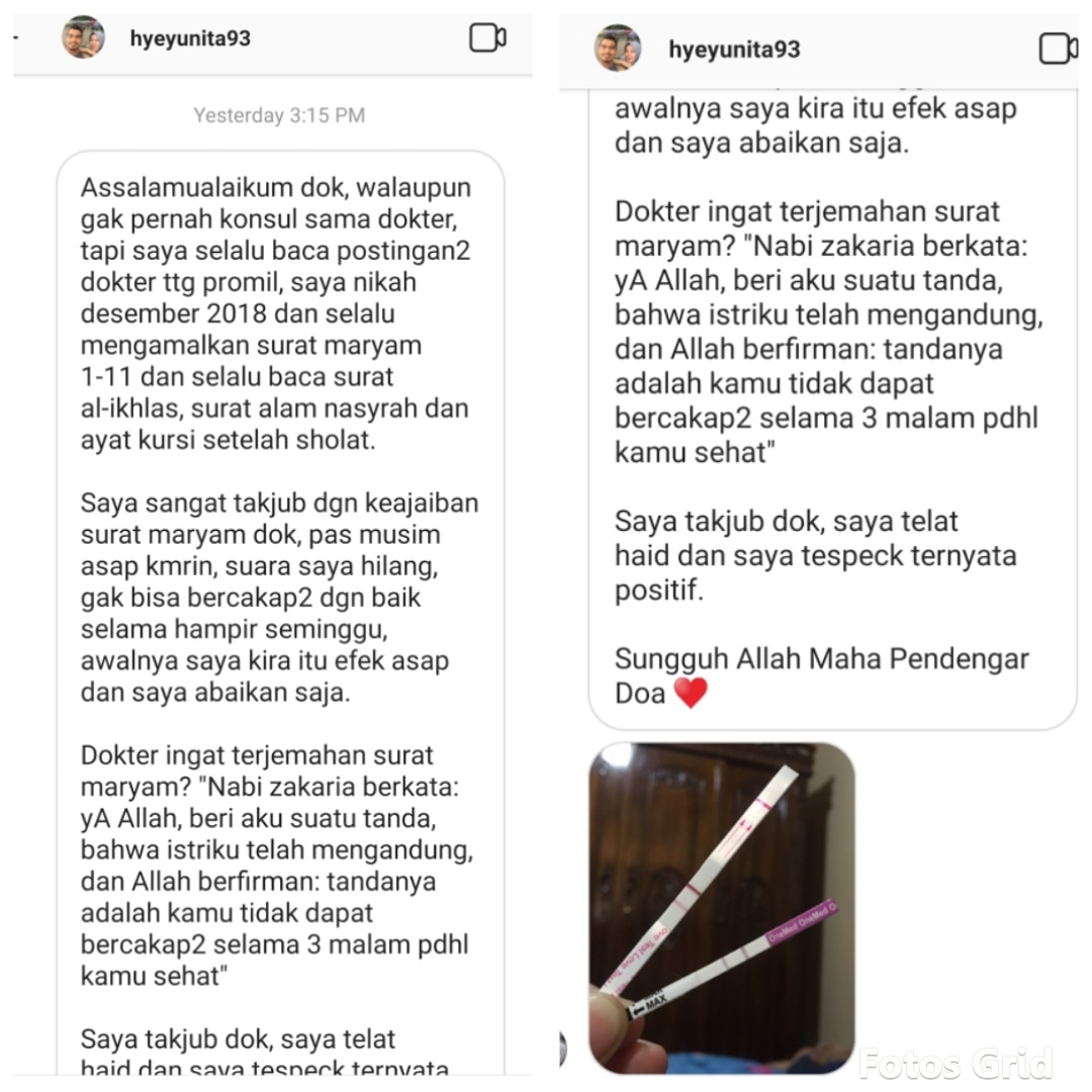 Detail Promil Dengan Surat Maryam 1 11 Nomer 21