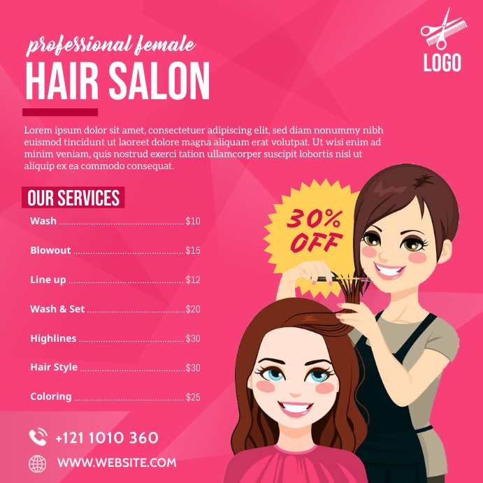 Download Promosi Salon Kecantikan Nomer 8