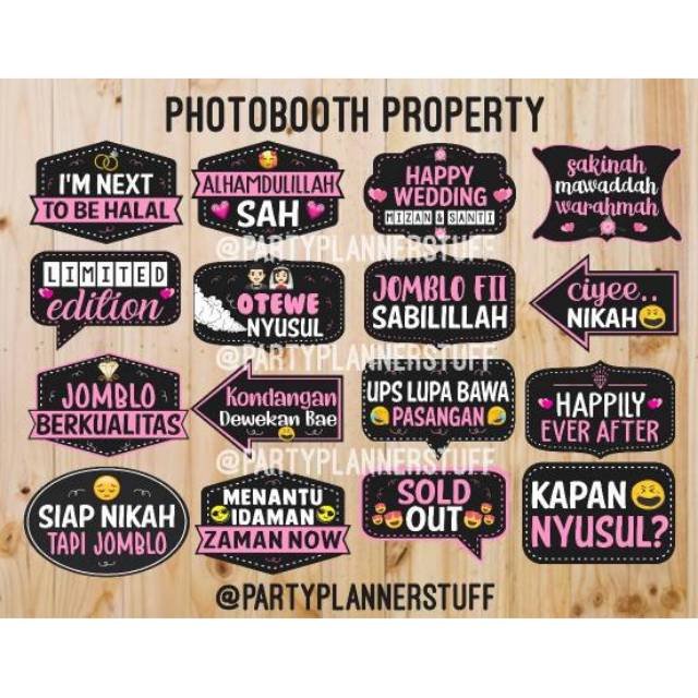 Detail Properti Photobooth Pernikahan Nomer 19