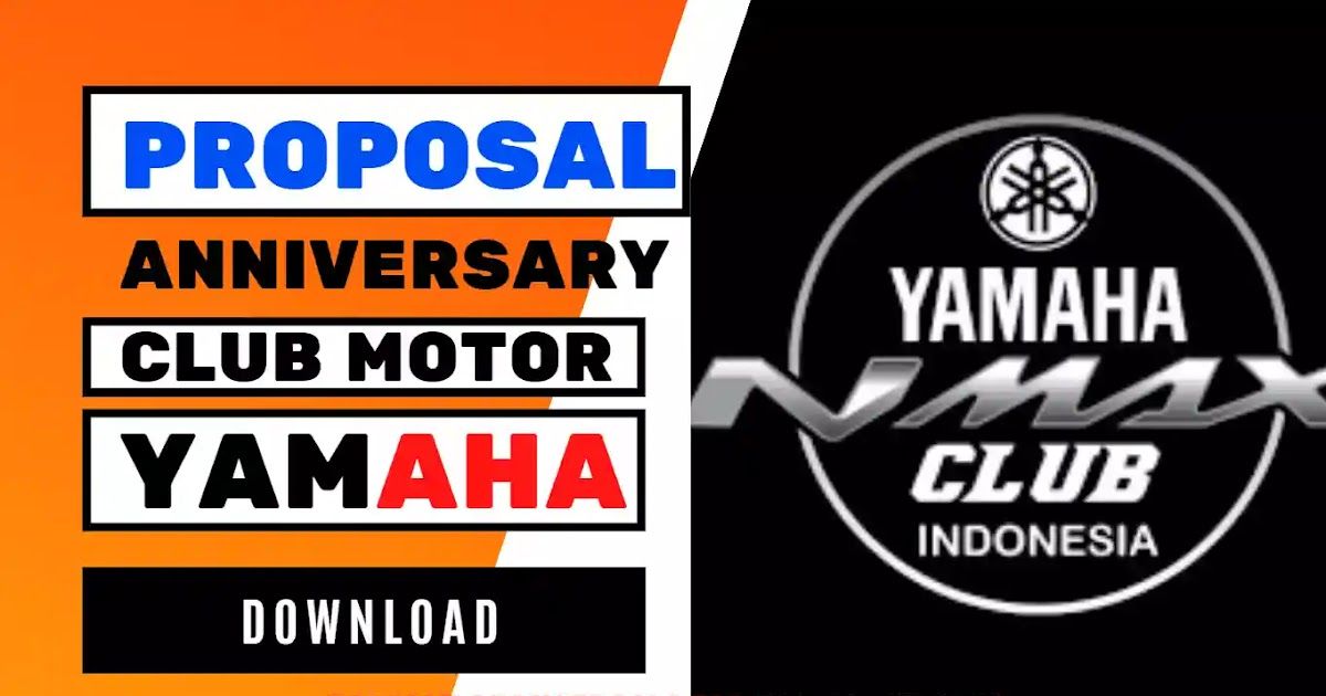 Detail Proposal Anniversary Club Motor Nomer 13