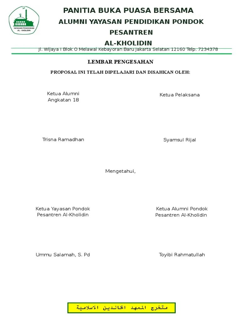 Detail Proposal Bukber Nomer 26