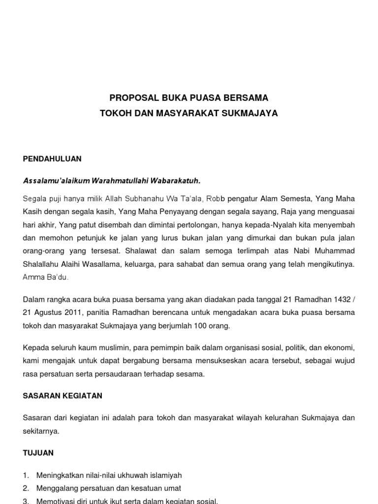 Detail Proposal Bukber Nomer 6