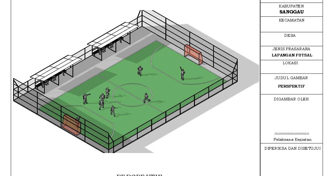 Detail Proposal Pembuatan Lapangan Futsal Outdoor Nomer 15