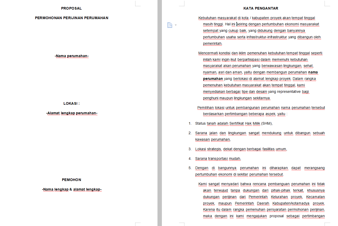 Detail Proposal Pengajuan Desain Interior Nomer 29