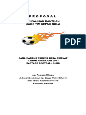 Detail Proposal Sepak Bola Pdf Nomer 18