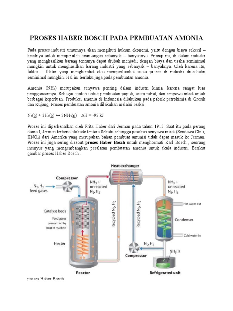 Detail Proses Haber Bosch Nomer 6