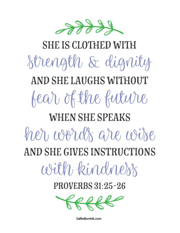 Detail Proverbs 31 Quotes Nomer 8
