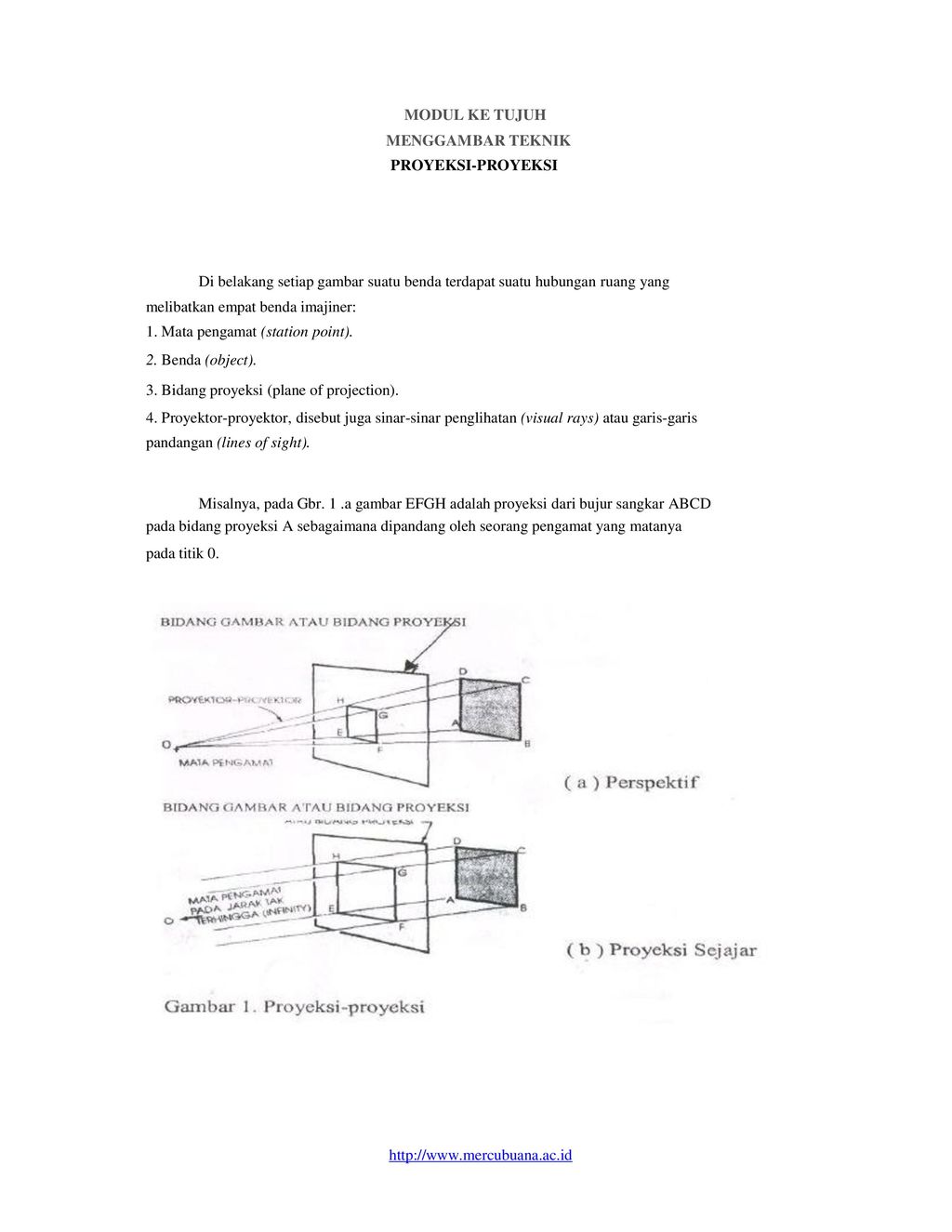 Detail Proyeksi Dalam Gambar Teknik Listrik Nomer 35