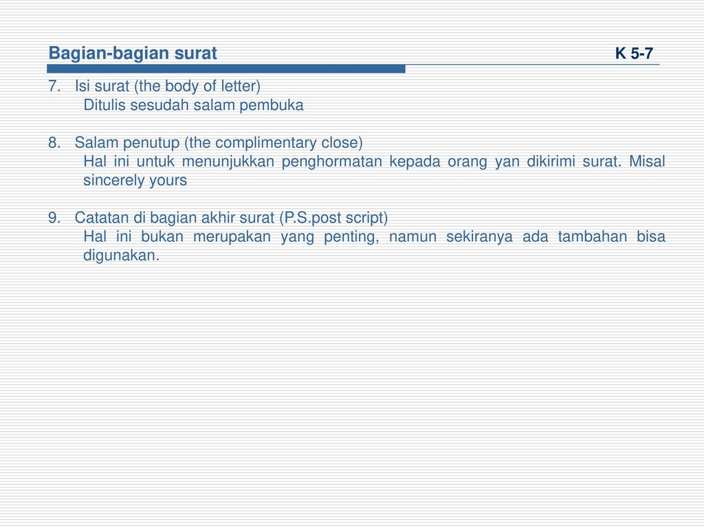 Detail Ps Dalam Surat Nomer 24