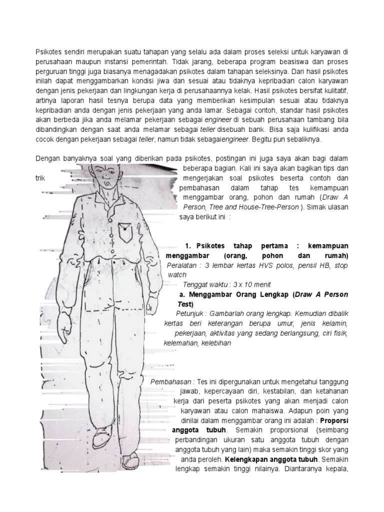 Detail Psikotes Gambar Orang Dan Pohon Nomer 42