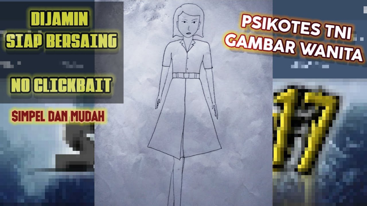 Detail Psikotes Gambar Orang Wanita Nomer 21