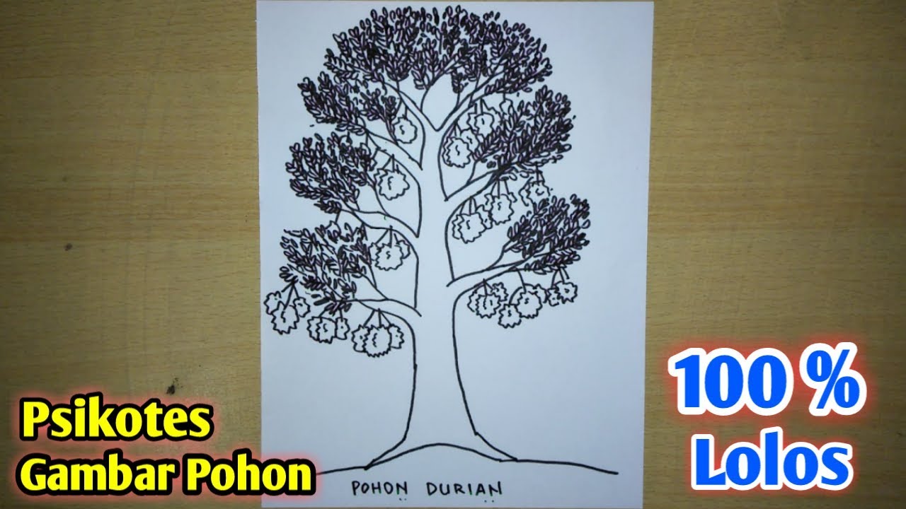 Detail Psikotes Gambar Pohon Nomer 6