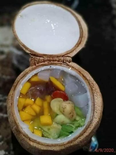 Detail Puding Kelapa Muda Batok Nomer 20