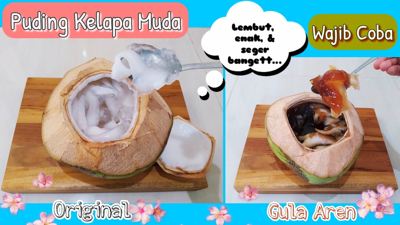 Detail Puding Kelapa Muda Batok Nomer 35