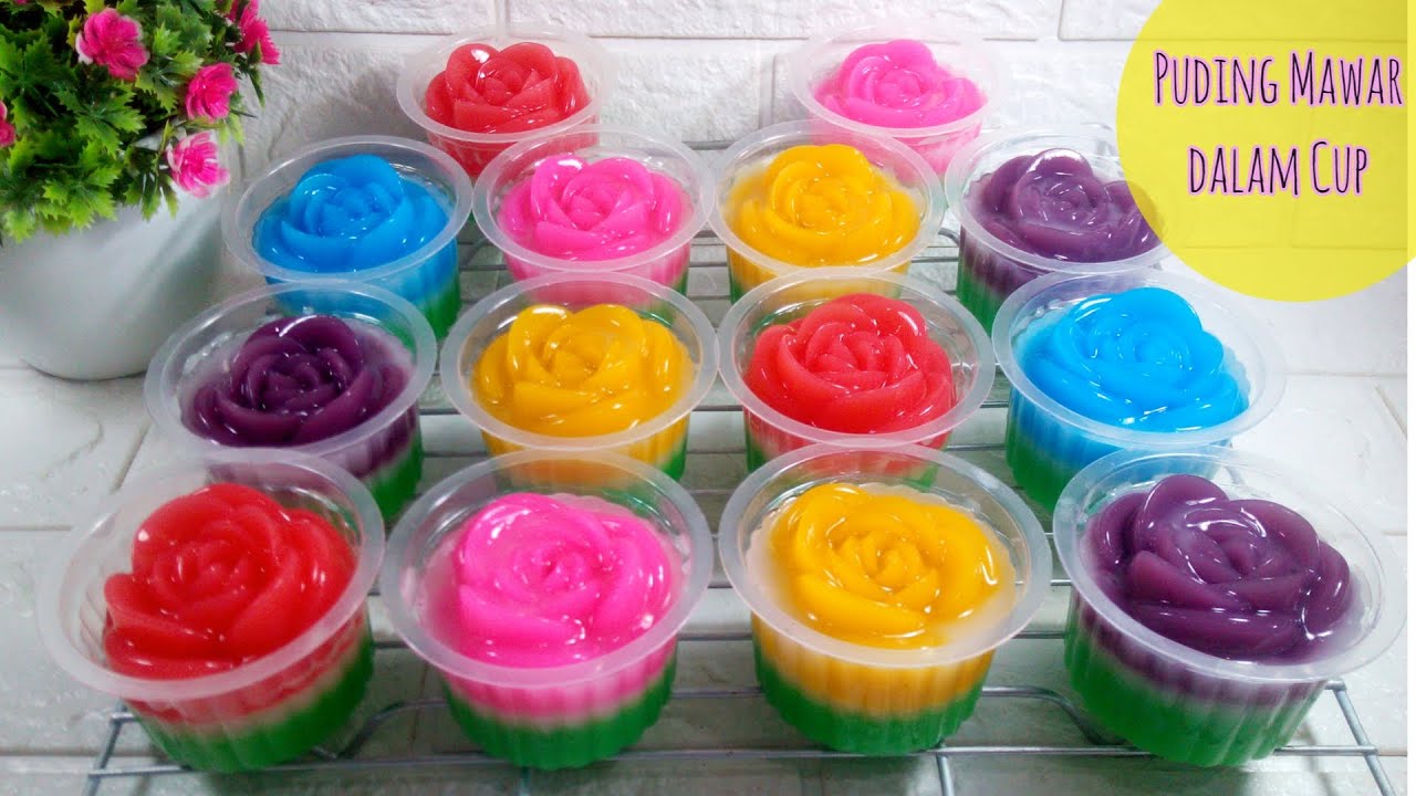 Detail Puding Mawar Rainbow Nomer 3