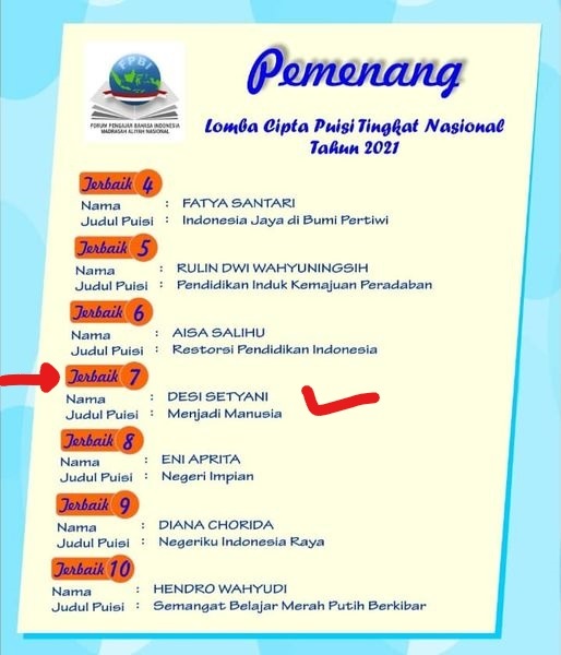 Detail Puisi Agama Kristen Nomer 39