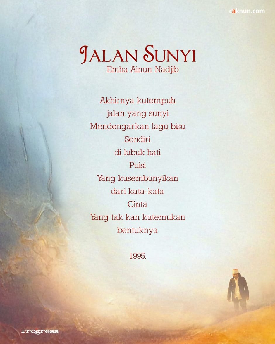 Detail Puisi Ainun Najib Nomer 6
