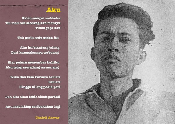 Detail Puisi Aku Chairil Anwar Nomer 33