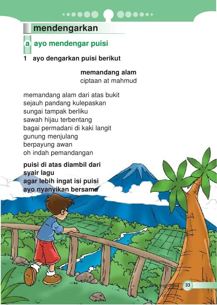 Detail Puisi Anak Anak Tentang Alam Nomer 7