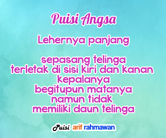Detail Puisi Anak Anak Tk Nomer 2