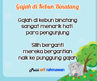 Detail Puisi Anak Anak Tk Nomer 14