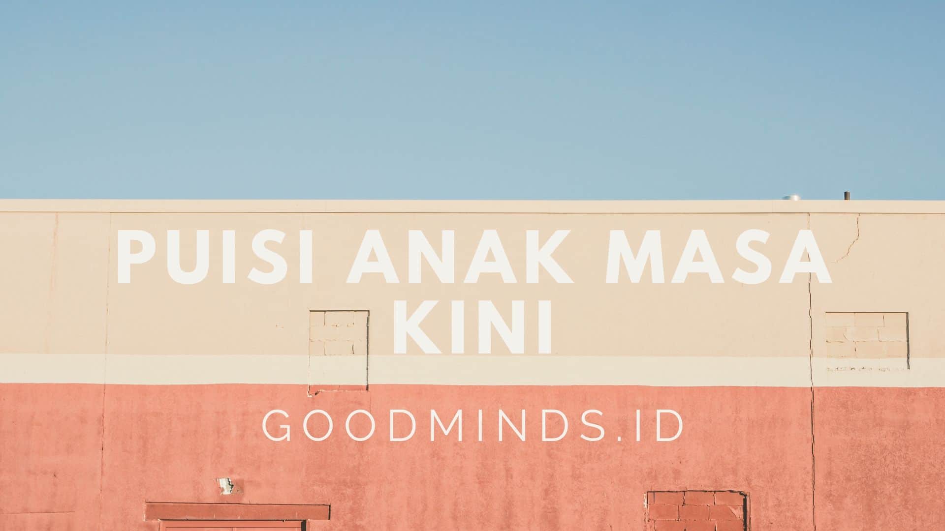 Detail Puisi Anak Anak Tk Nomer 54