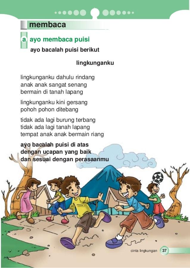 Detail Puisi Anak Kelas 2 Nomer 8