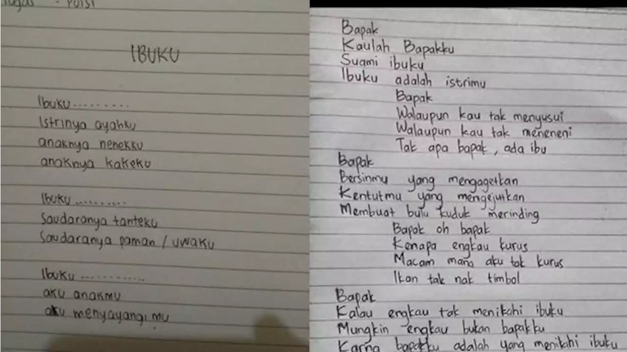 Detail Puisi Anak Sd Nomer 9