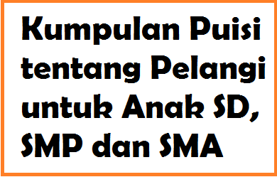 Detail Puisi Anak Sd Tentang Alam Nomer 21