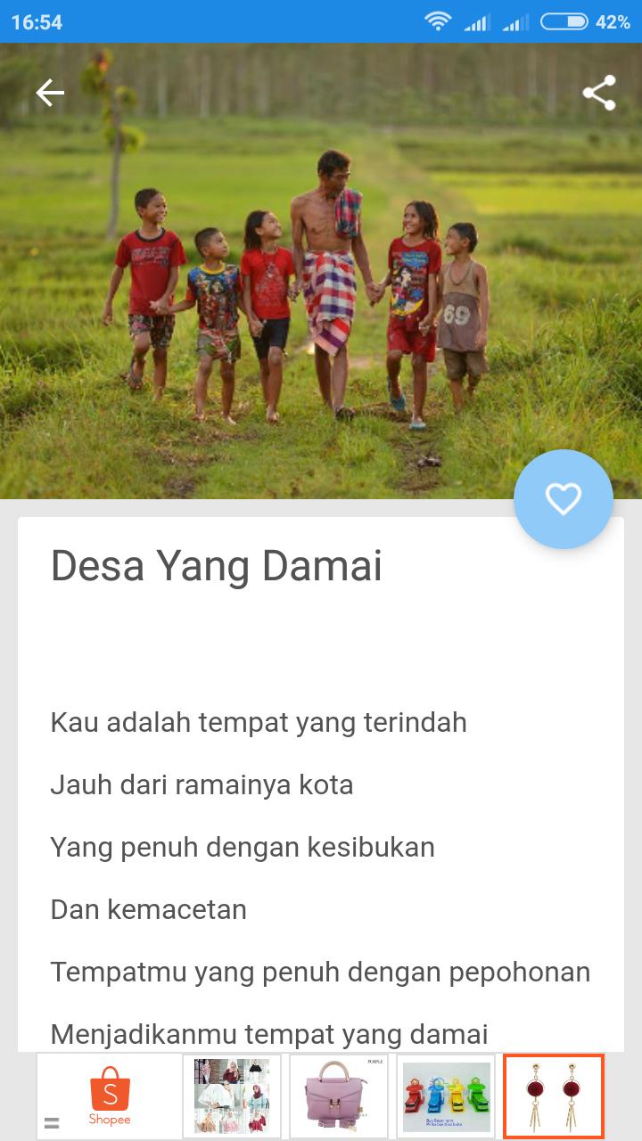 Detail Puisi Anak Sd Tentang Alam Nomer 33