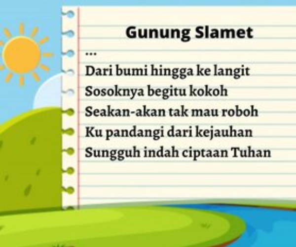 Detail Puisi Anak Sd Tentang Alam Nomer 36