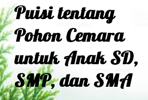 Detail Puisi Anak Sd Tentang Alam Nomer 37
