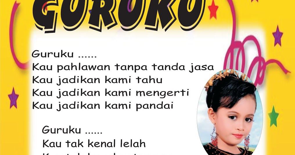 Detail Puisi Anak Tk Nomer 22