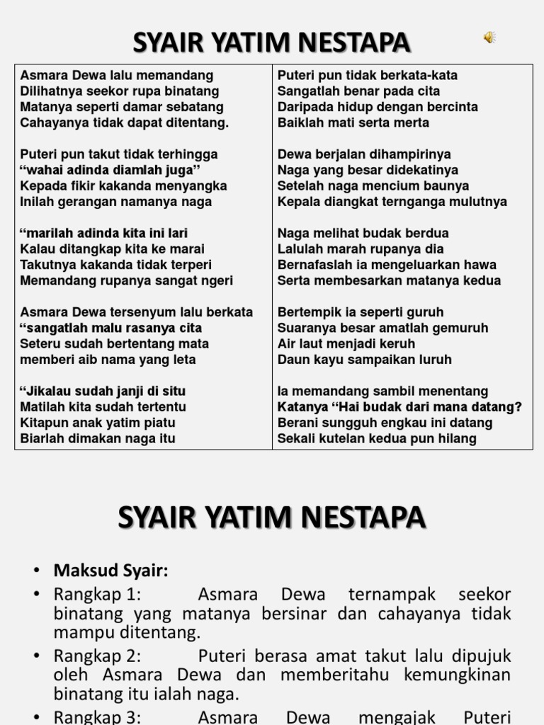 Detail Puisi Anak Yatim Nomer 4