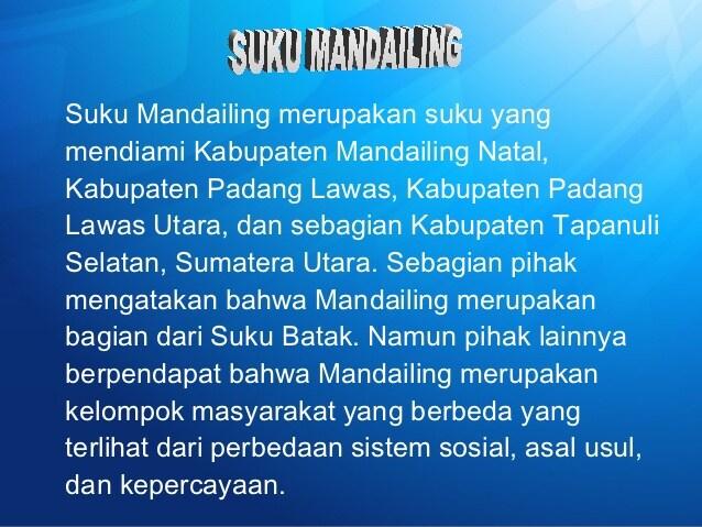 Puisi Batak Mandailing - KibrisPDR