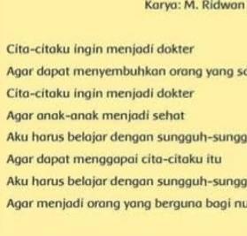 Detail Puisi Bercita Cita Menjadi Dokter Nomer 13