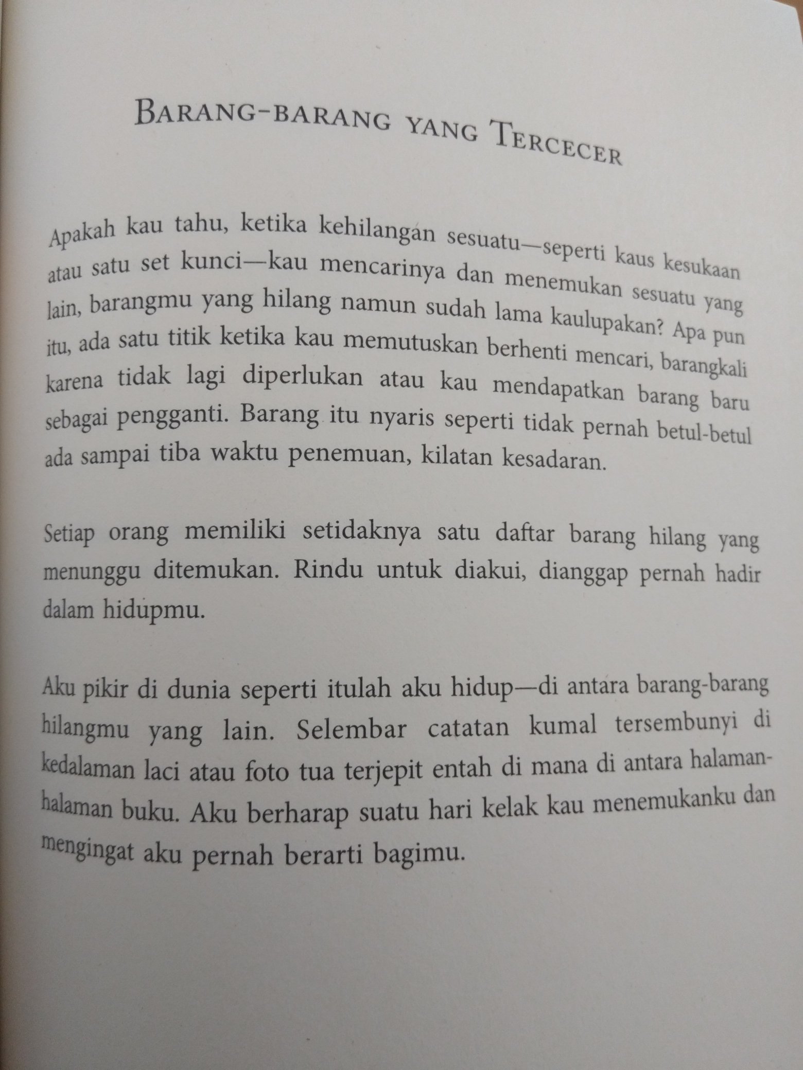 Detail Puisi Berhenti Berharap Nomer 43