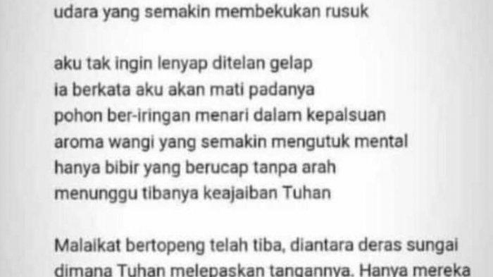 Detail Puisi Berjudul Aku Nomer 42