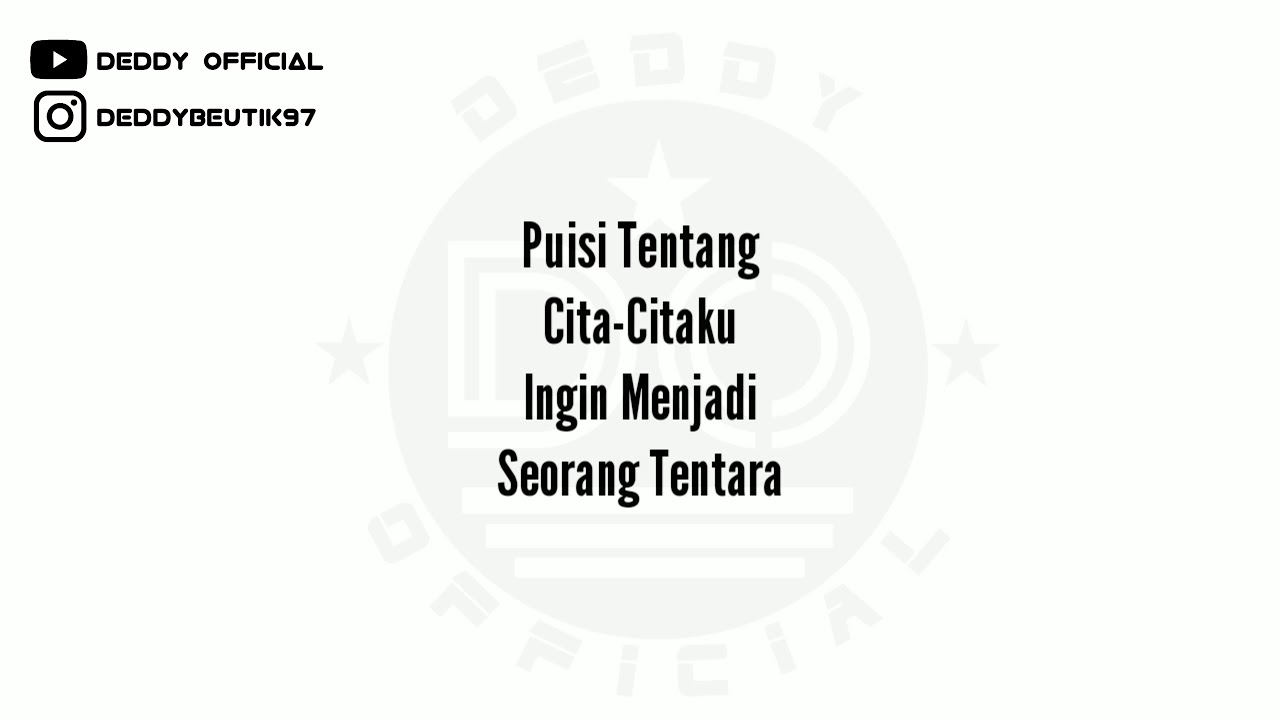 Detail Puisi Bertema Cita Cita Nomer 9